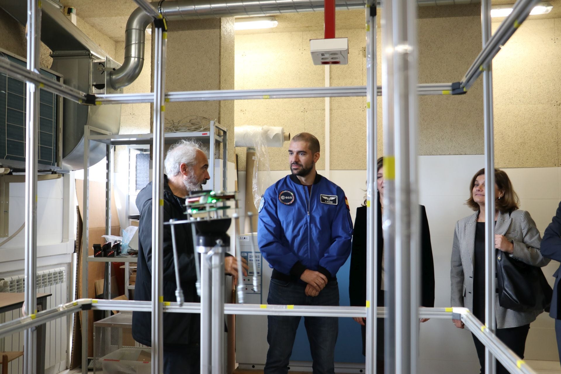 El astronauta Pablo Álvarez visita la Universidad de León