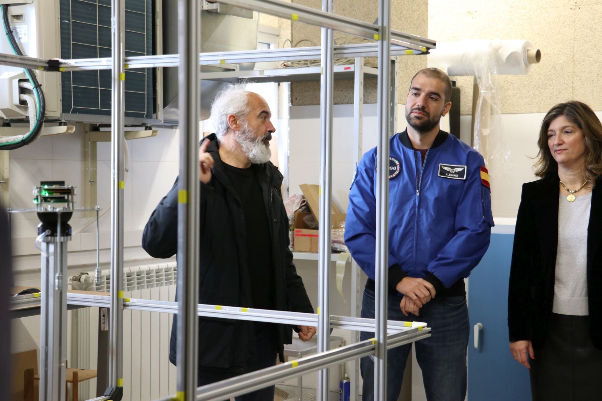 El astronauta Pablo Álvarez visita la Universidad de León