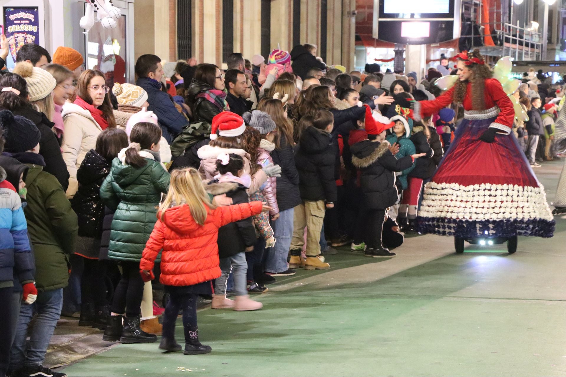 Así ha sido la Cabalgaza de Papá Noel en León