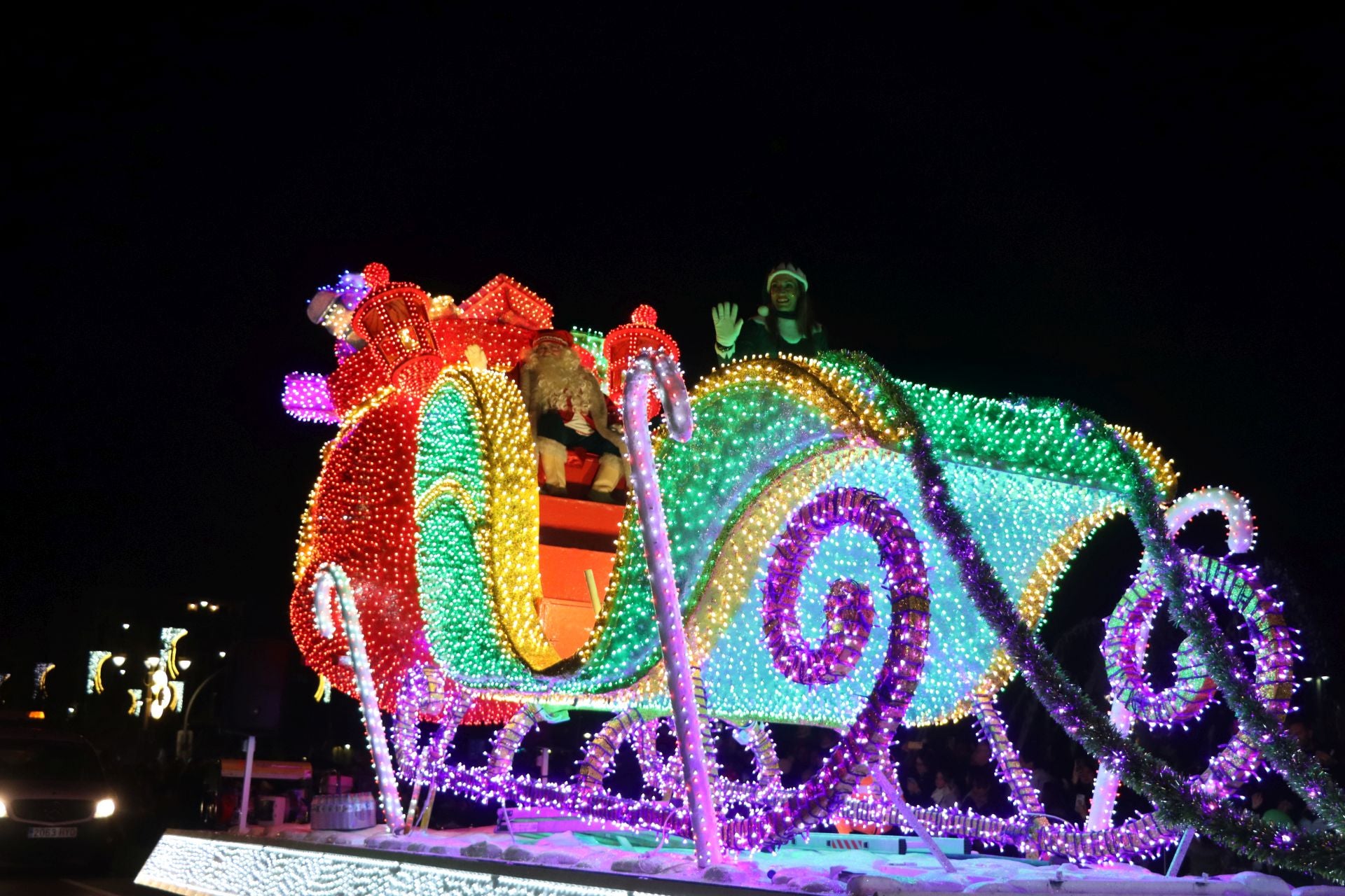 Así ha sido la Cabalgaza de Papá Noel en León