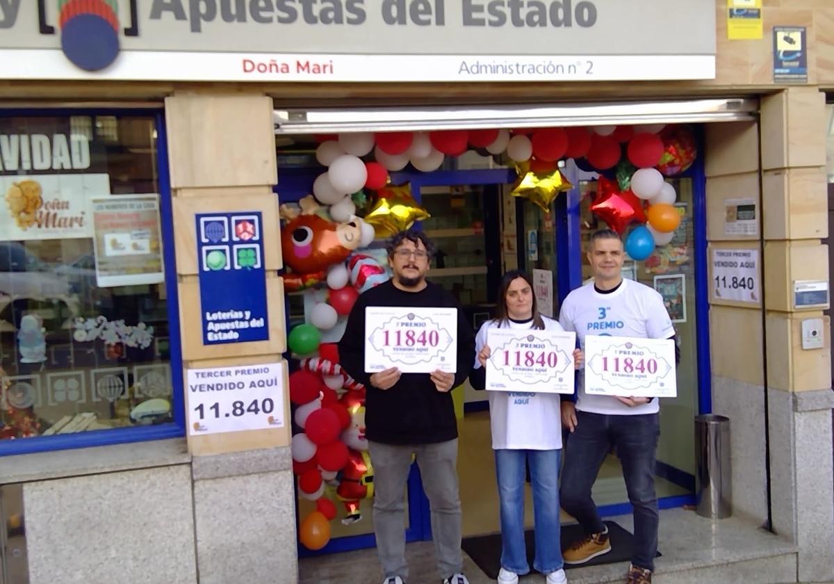 Administración premiada de Astroga.