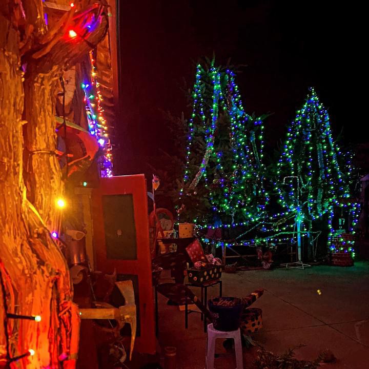 La casa más navideña de un pueblo de León