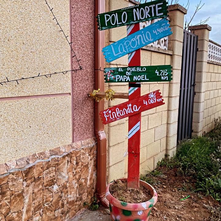 La casa más navideña de un pueblo de León