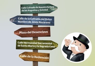 El monopoly cofrade de León: el callejero adopta seis nuevos nombres de cofradías