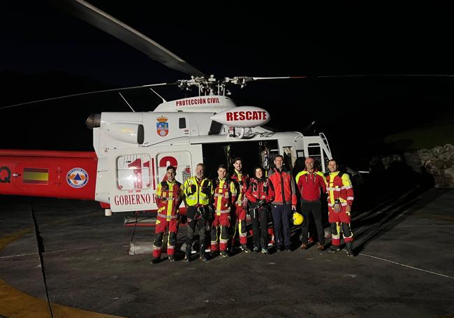 Operativo de búsqueda de Cantabria.