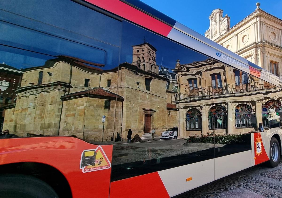 Bus urbano de León.