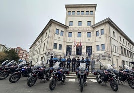 Nuevas motos para la Policía Local de León.