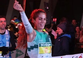 Marta García venció en la prueba femenina.