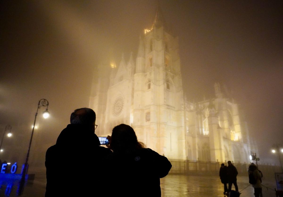 Niebla en León.