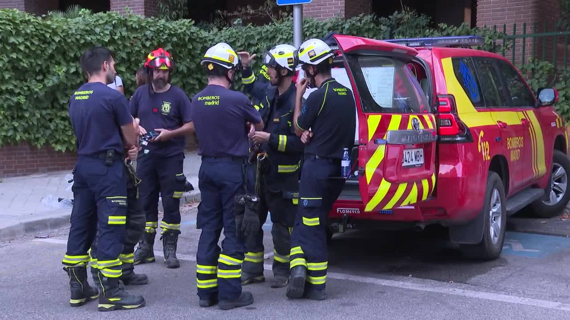 Una explosión de gas en una vivienda de Madrid deja a dos mujeres heridas con quemaduras