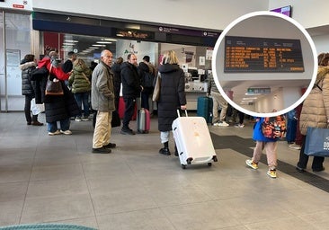 Cancelación de trenes en León: buses y taxis para trasladar a los afectados