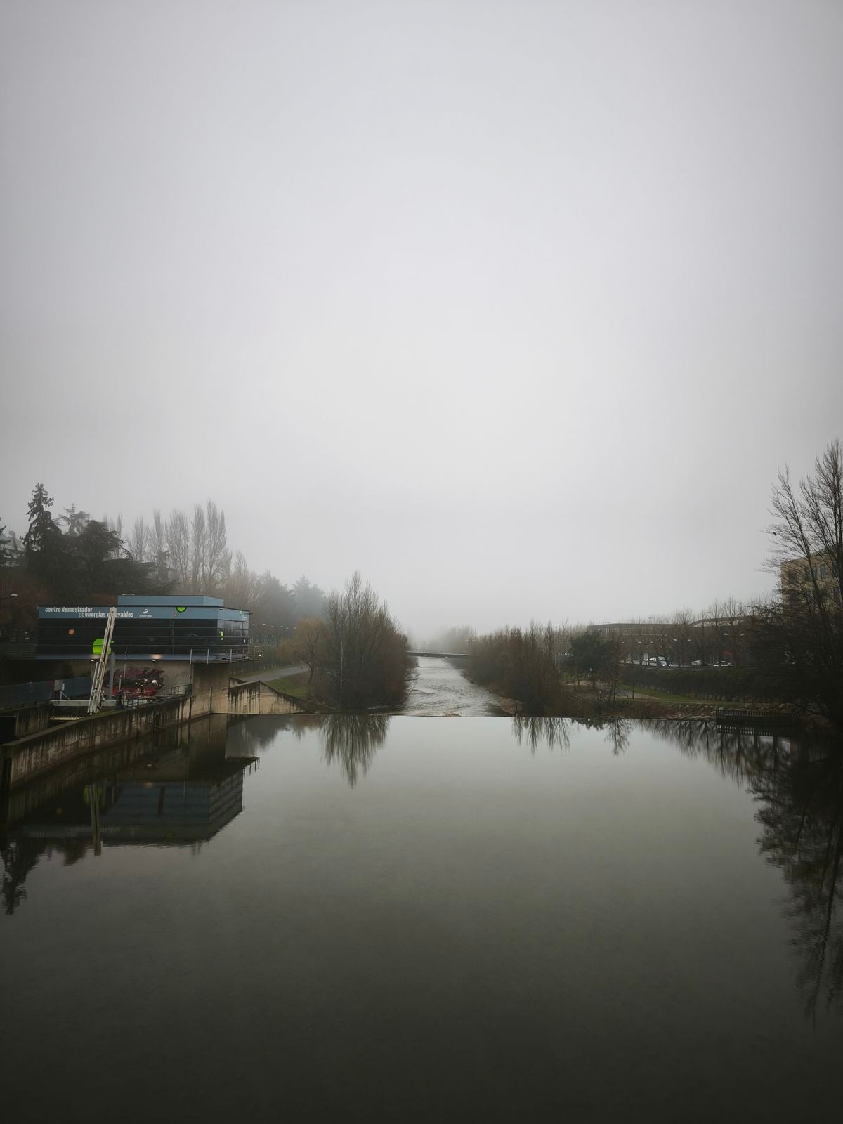 Niebla en el centro de León