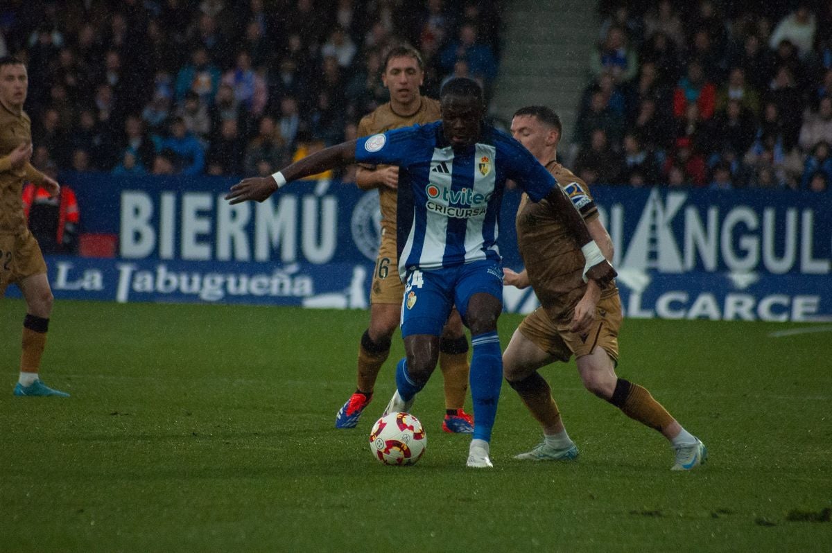 Las mejores imágenes del encuentro entre la Ponferradina y la Real Sociedad