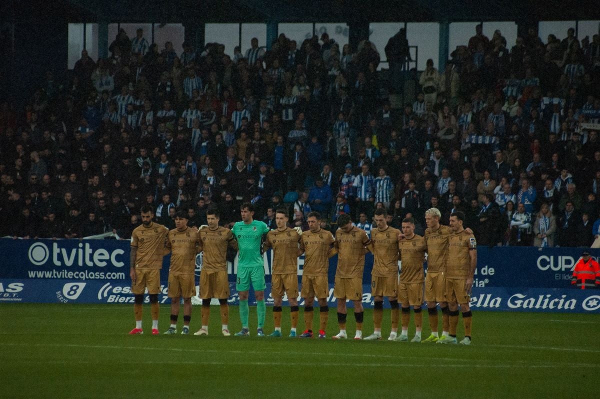 Las mejores imágenes del encuentro entre la Ponferradina y la Real Sociedad