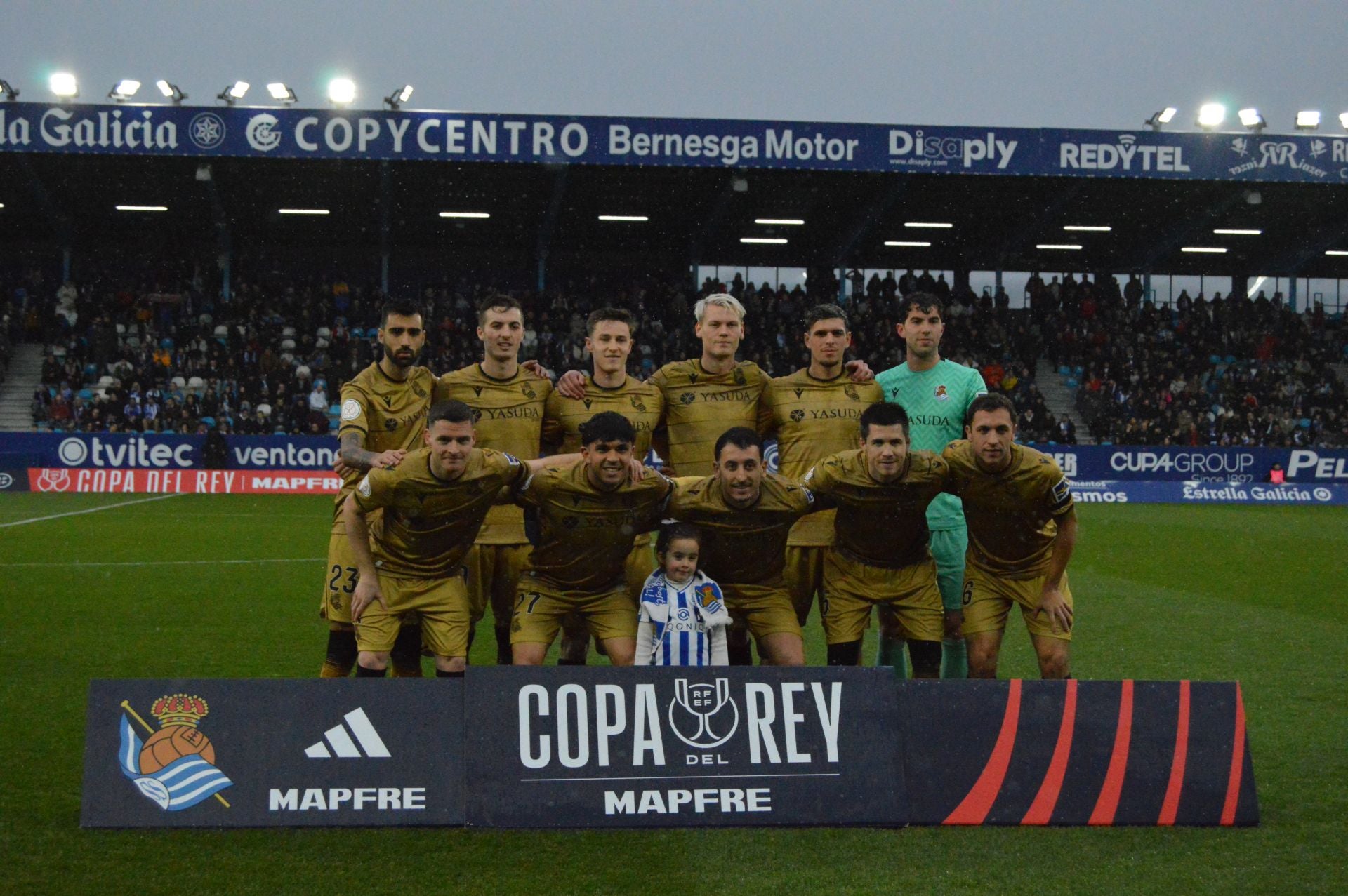 Las mejores imágenes del encuentro entre la Ponferradina y la Real Sociedad