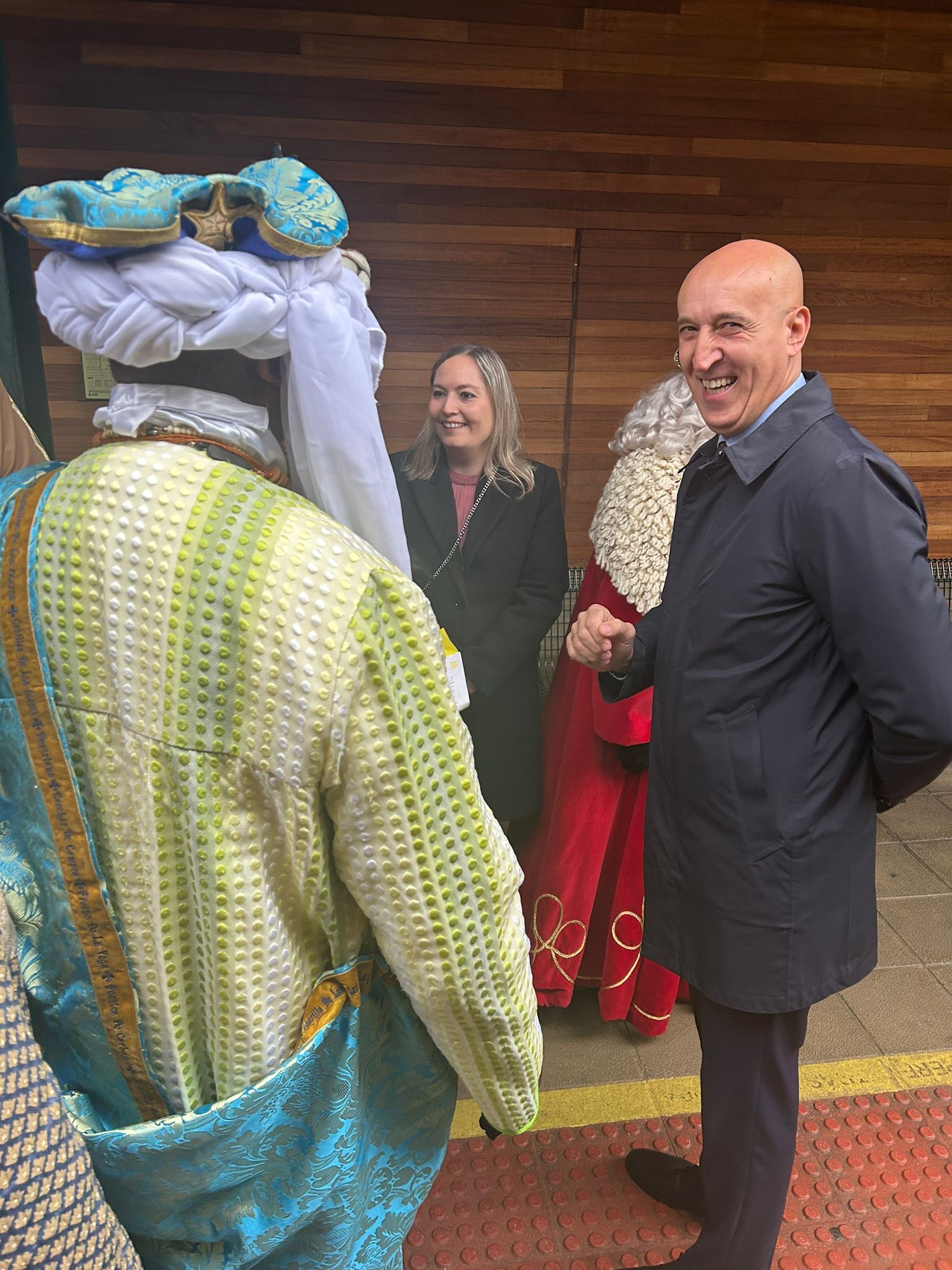 Así recibieron los niños de León a Los Reyes Magos