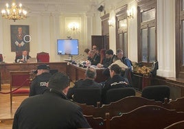 Última sesión de la Audiencia Provincial de León.