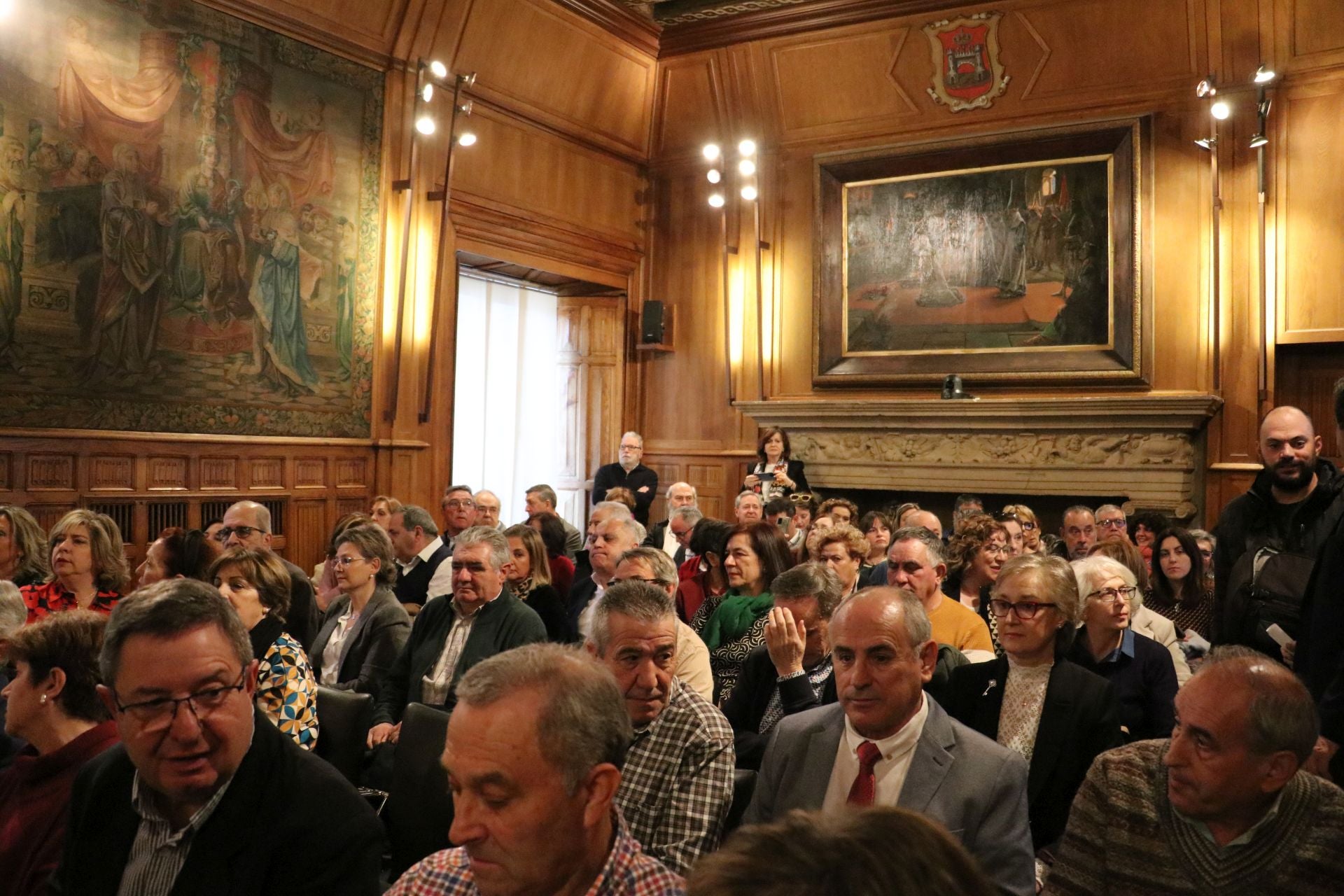 Homenaje a los jubilados de la Diputación de León