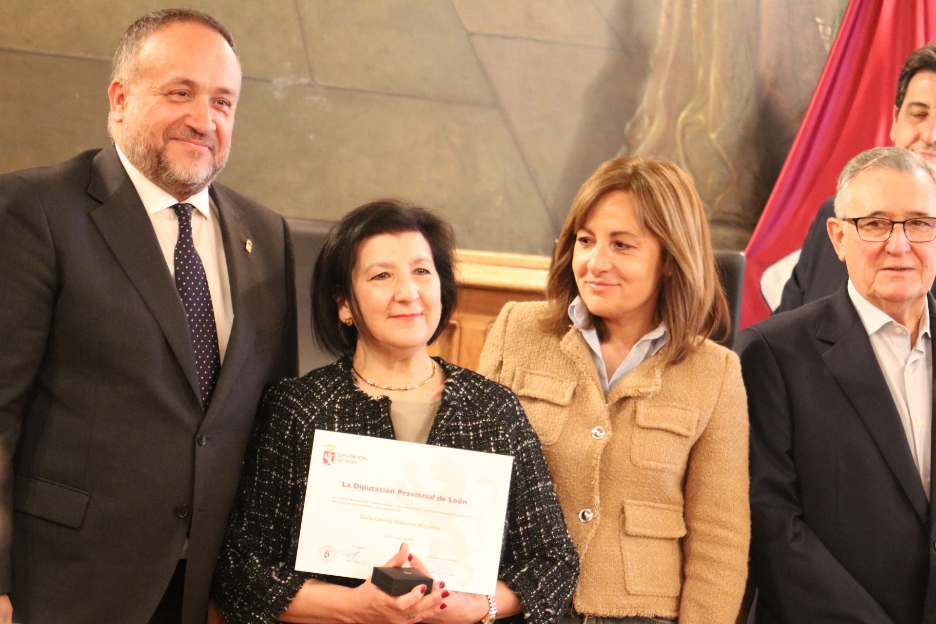 Homenaje a los jubilados de la Diputación de León