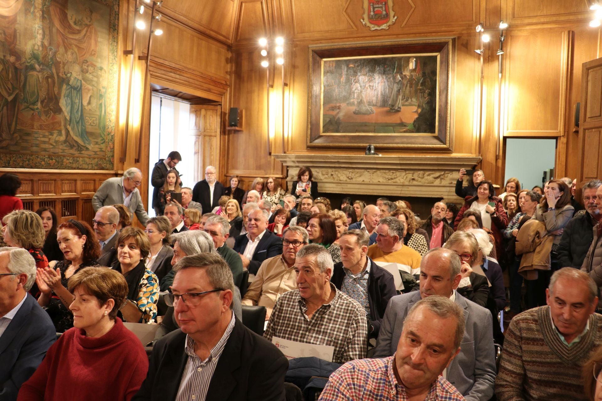 Homenaje a los jubilados de la Diputación de León