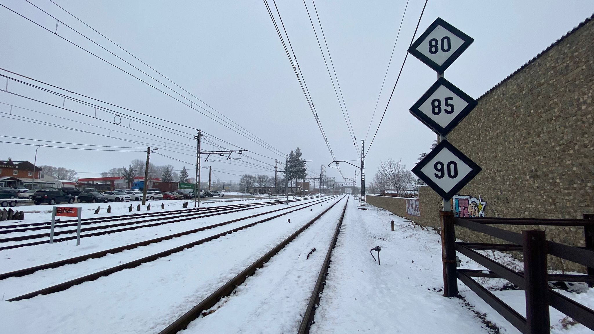 La nieve en Pajares