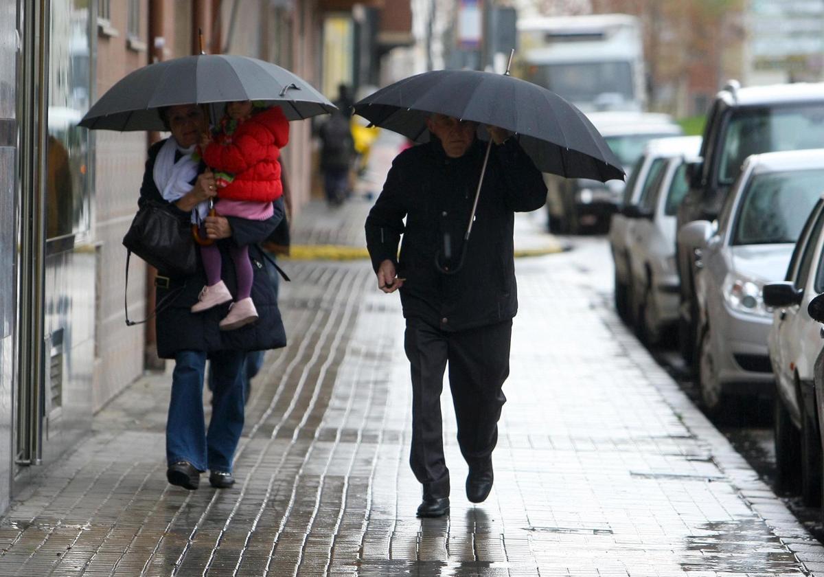 Las lluvias persisten en la provincia de León