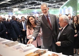 Felipe VI en la inauguración de Fitur.