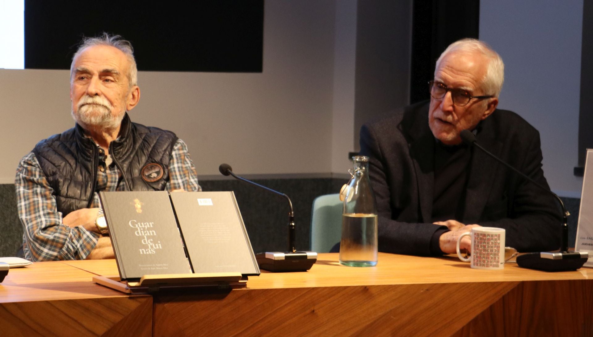 Luis Mateo Díez y Antón Díez presentan &#039;Guardián de Ruinas&#039;