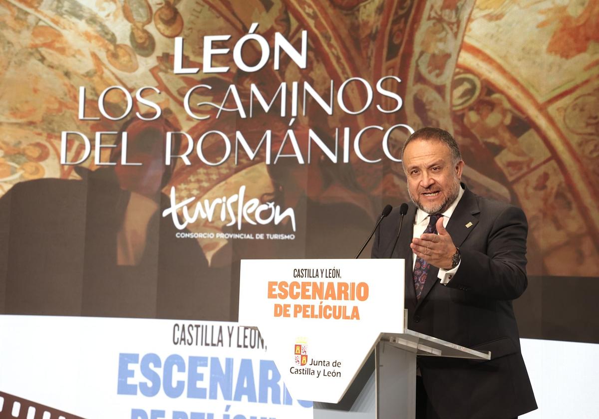 Gerardo Álvarez Courel, presidente del Consorcio de Turismo de León.