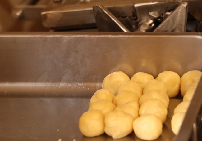 Preparación de las galletas.