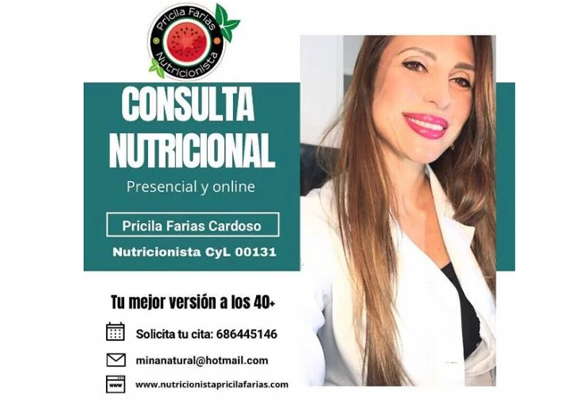 Consulta nutricional de Pricila Farias