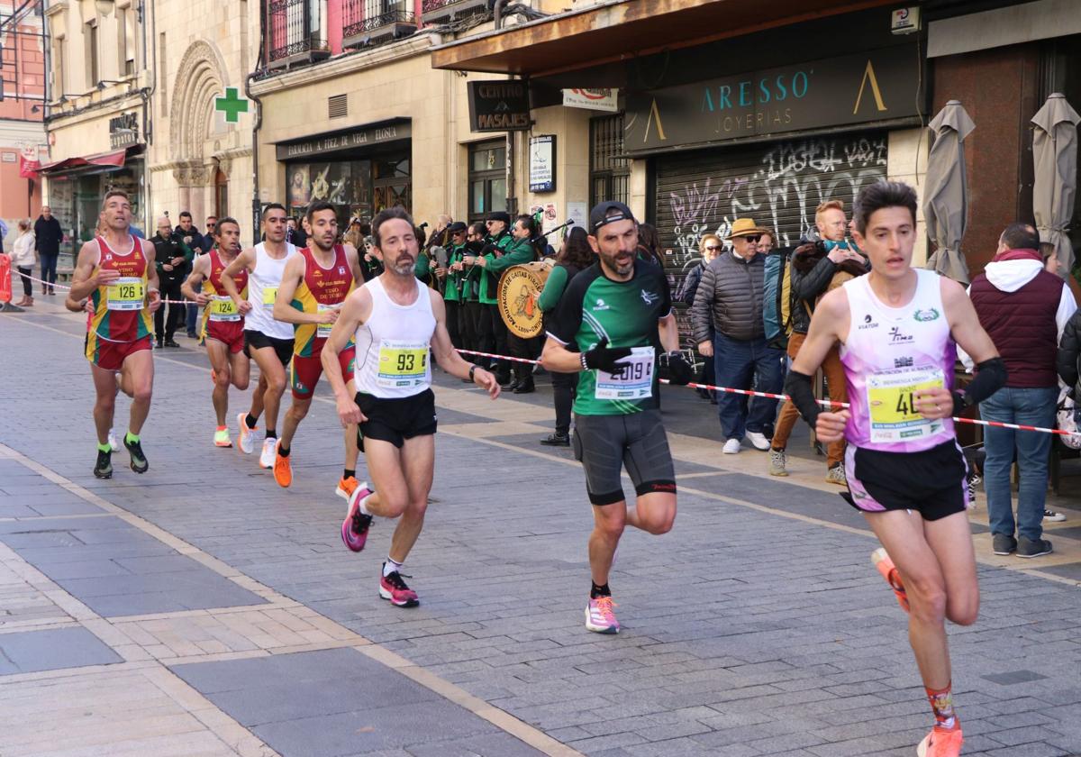 Imagen de la Media Maratón de León 2023.