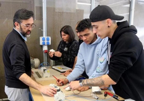 Alumnos de FP.