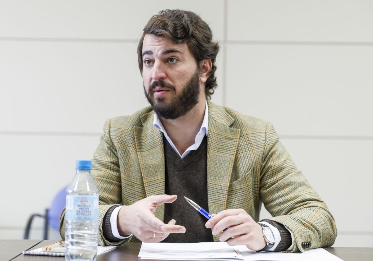 El exportavoz del Grupo Parlamentario Vox en las Cortes de Castilla y León, Juan García-Gallardo