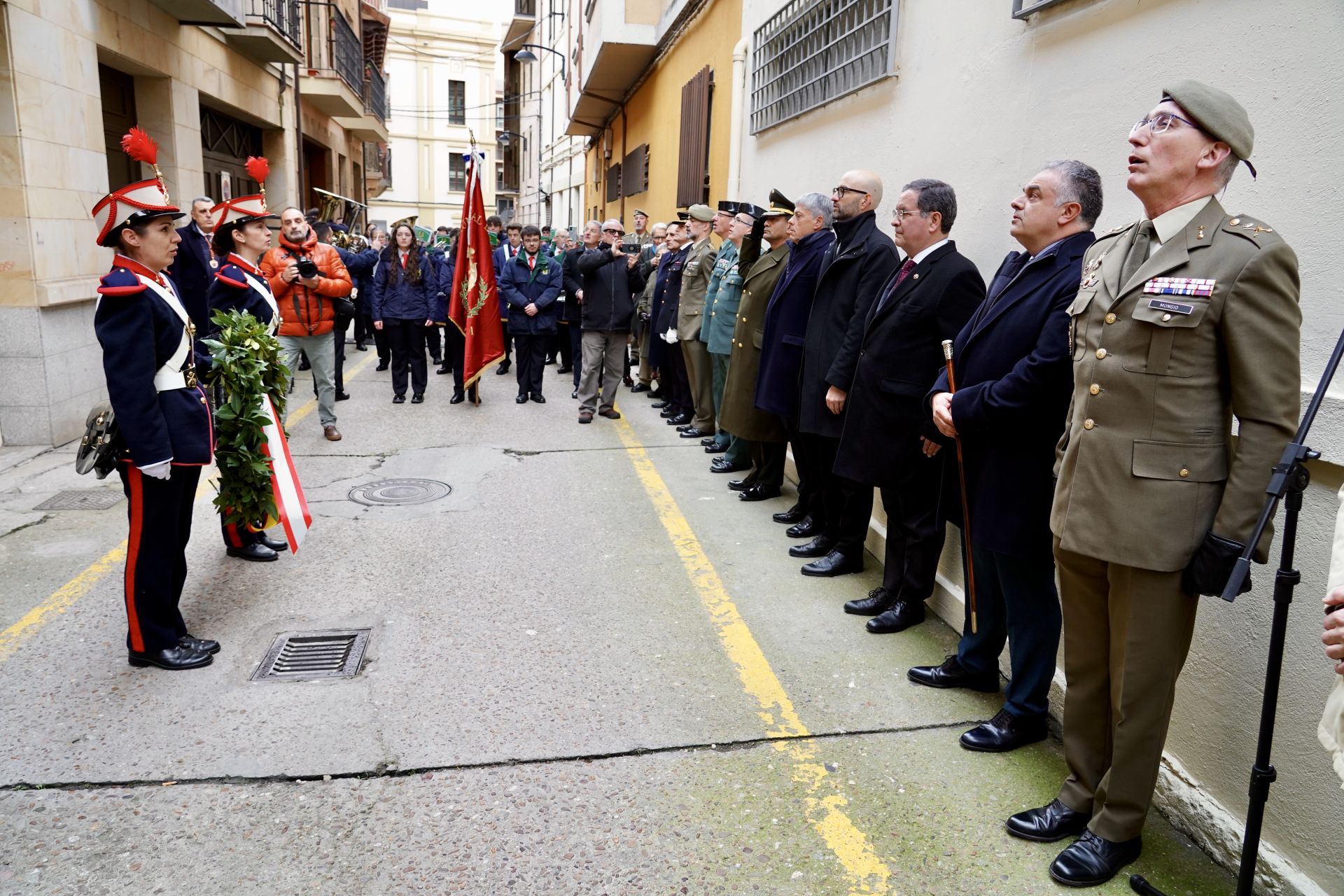 Homenaje al coronel Joaquín Rubín de Celis y Lastra