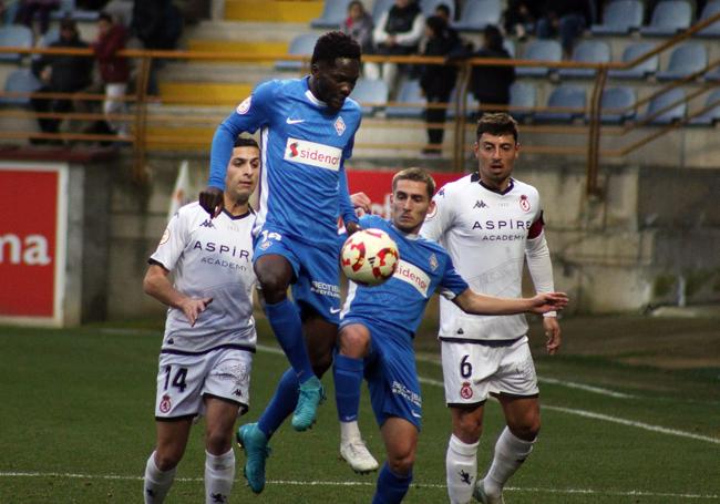 Ndongo durante una acción del juego.