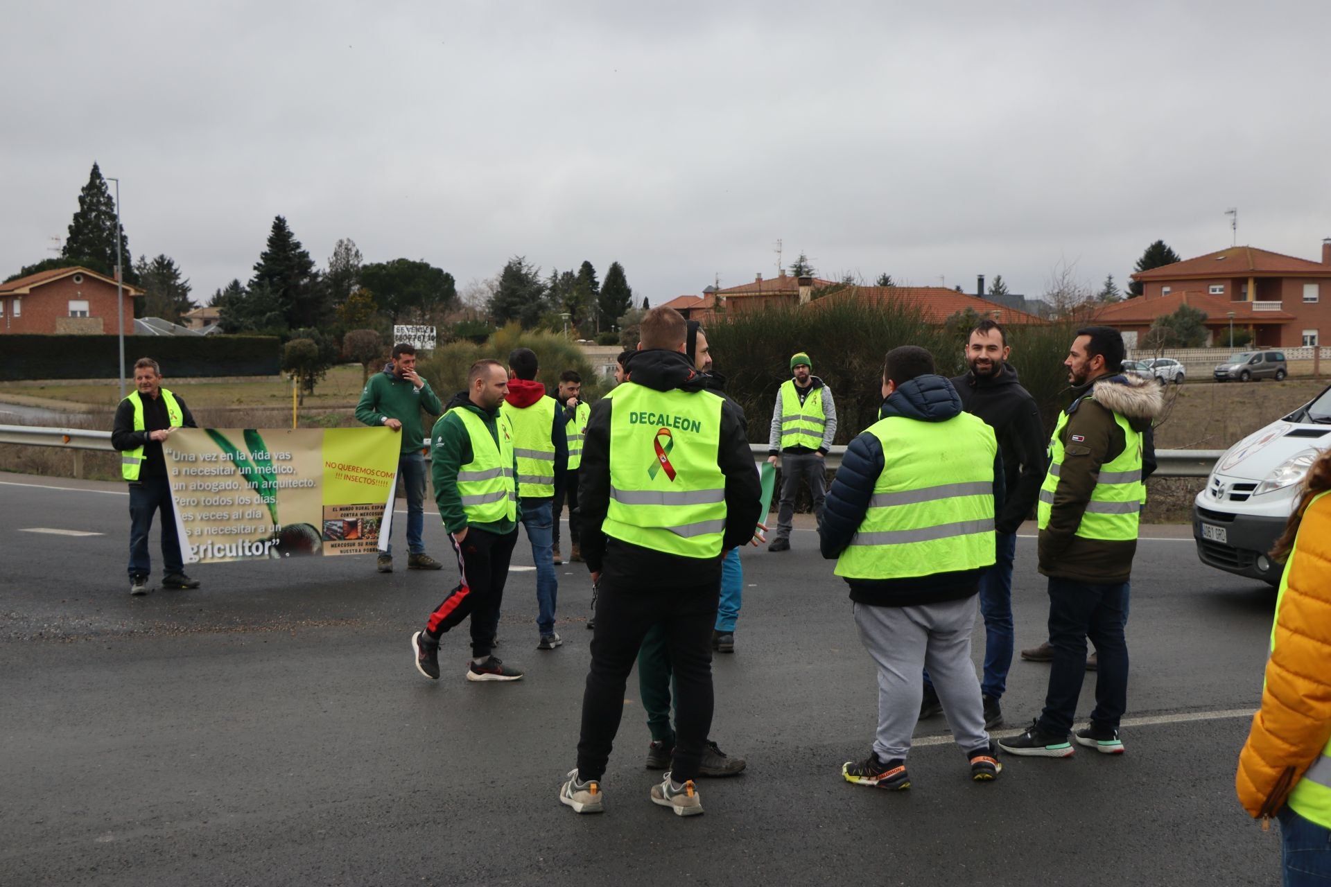 Las protestas del campo vuelven a las carreteras de León