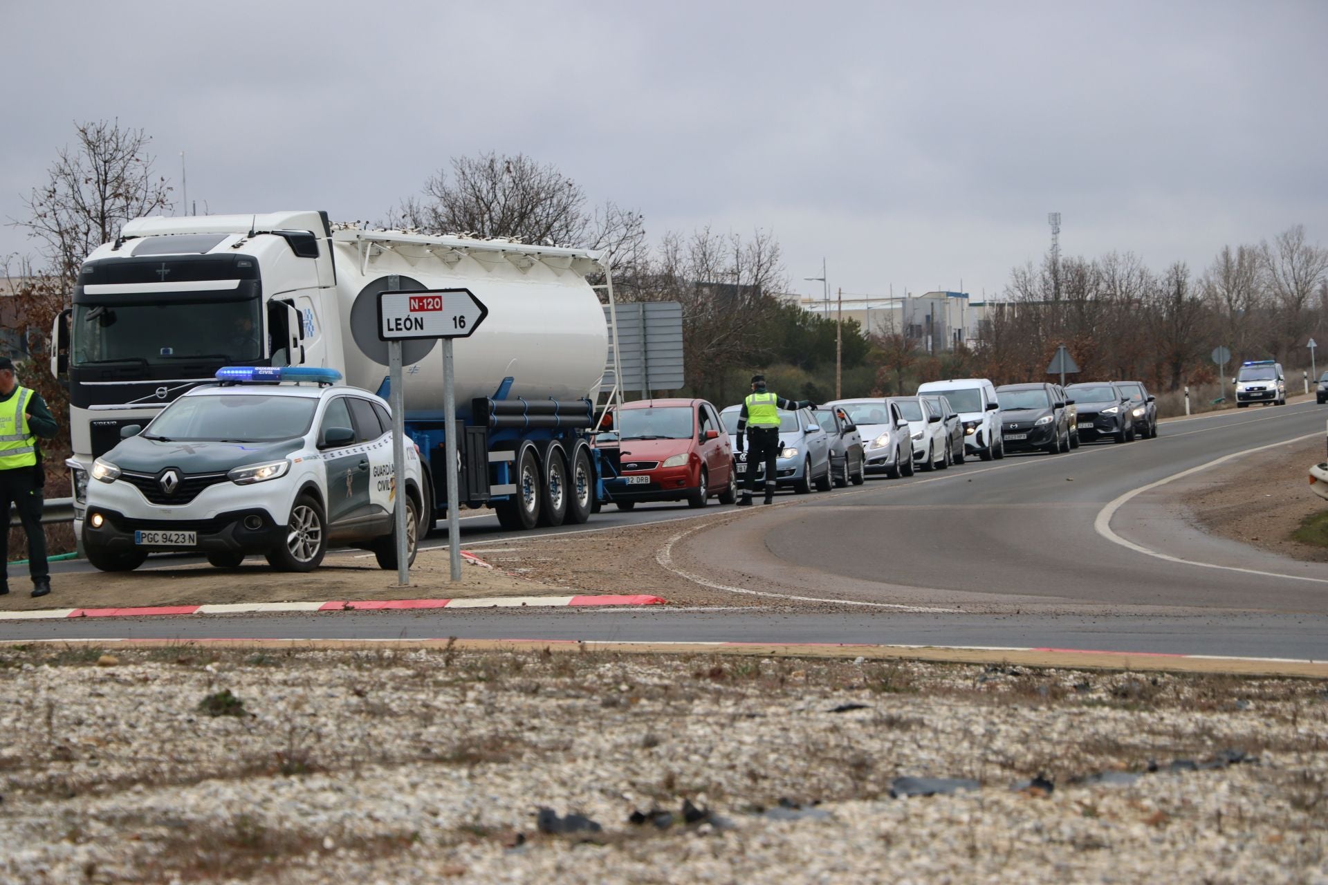 Las protestas del campo vuelven a las carreteras de León