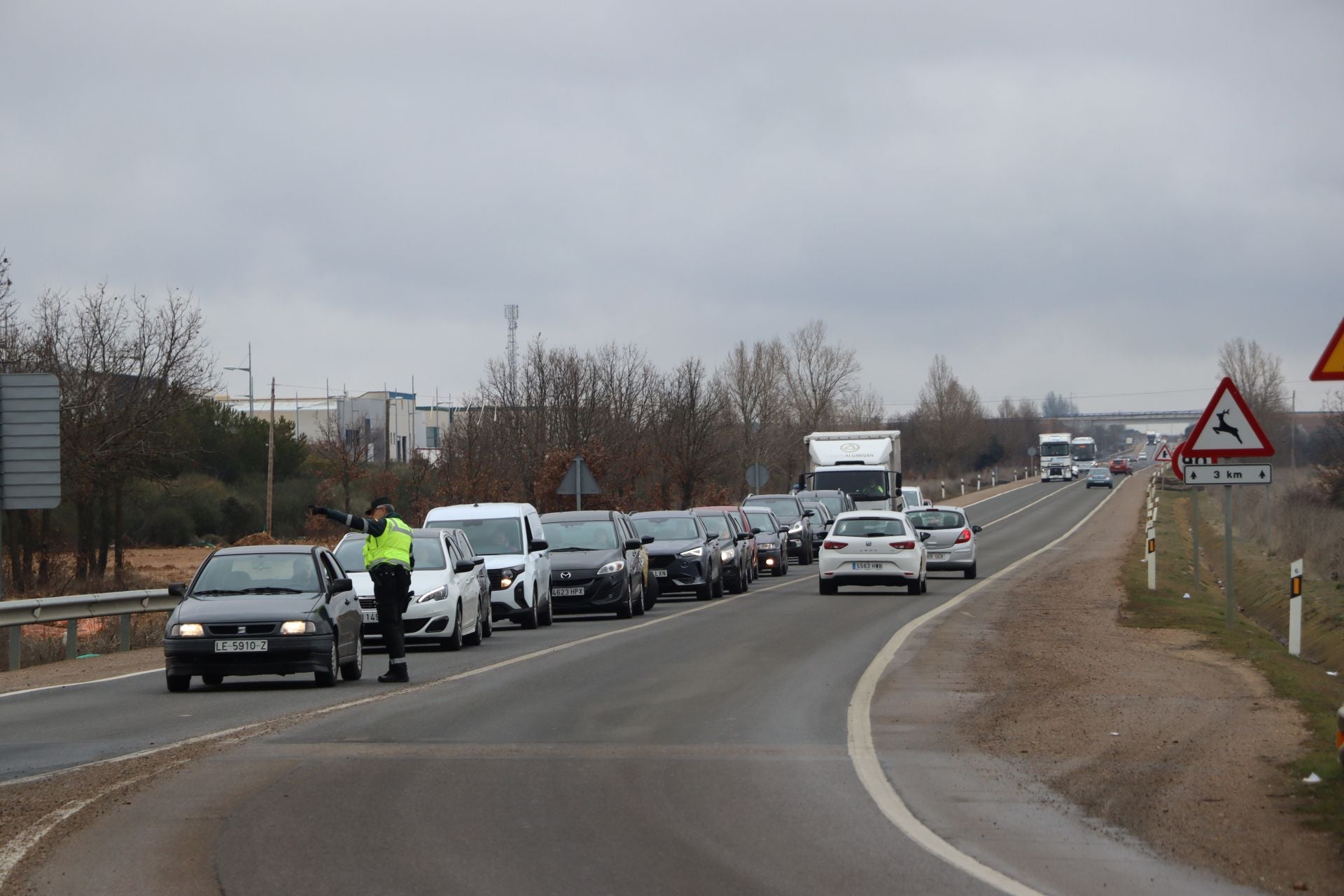 Las protestas del campo vuelven a las carreteras de León