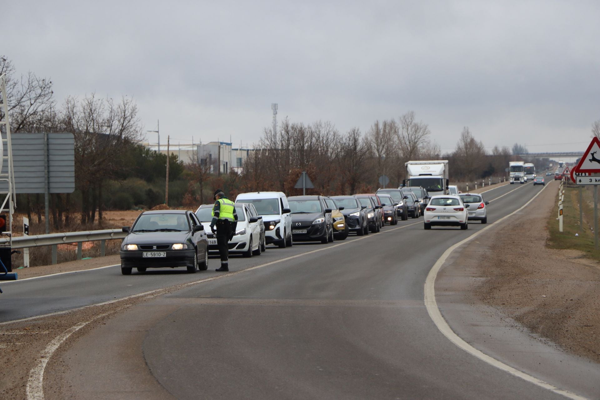 Las protestas del campo vuelven a las carreteras de León