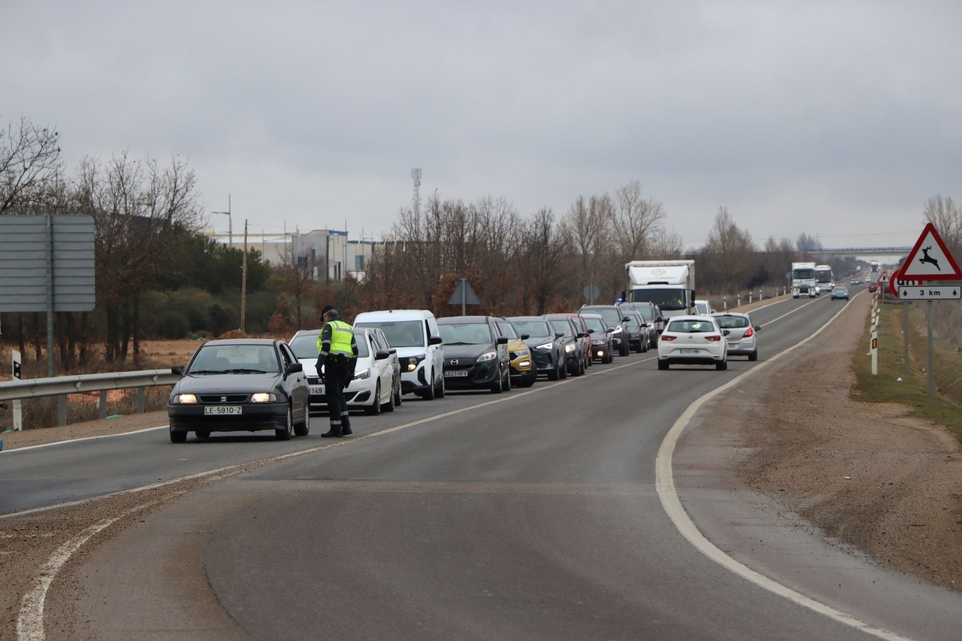 Las protestas del campo vuelven a las carreteras de León