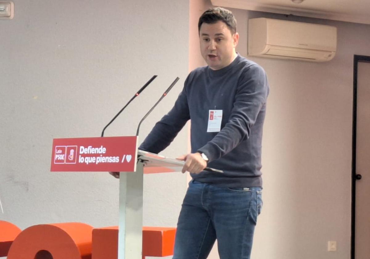 Javier Alfonso Cendón, secretario provincial del PSOE.