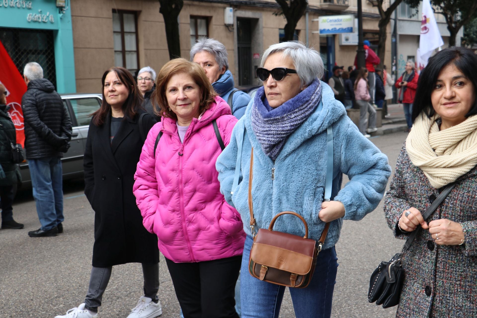 Las imágenes de la manifestación del 16-F en León