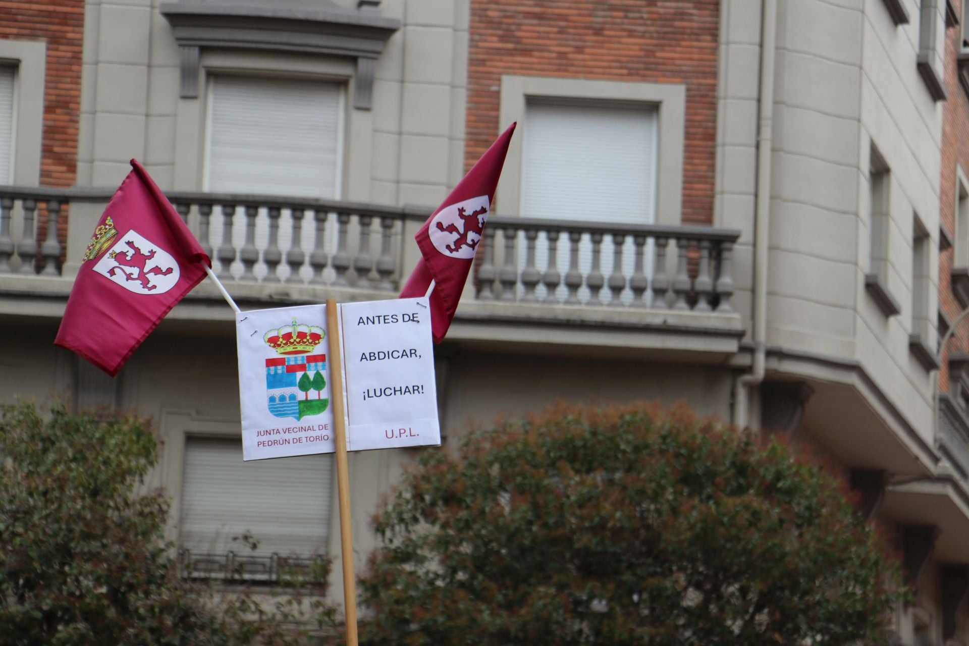 Las imágenes de la manifestación del 16-F en León