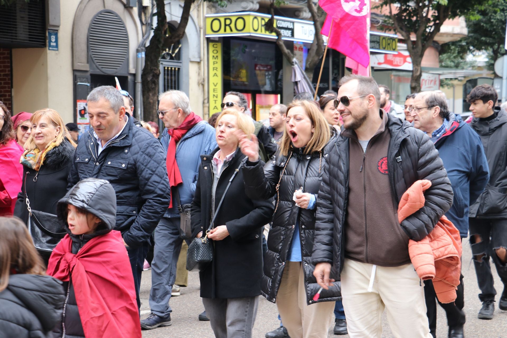 Las imágenes de la manifestación del 16-F en León