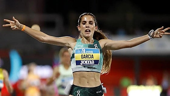 El peso y Marta García lideran al atletismo leonés en los Nacionales de short track