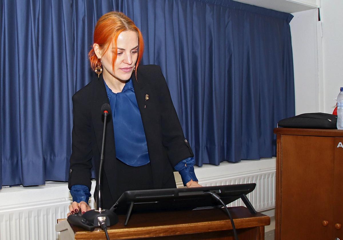 La astronauta Sara García vuelve a León