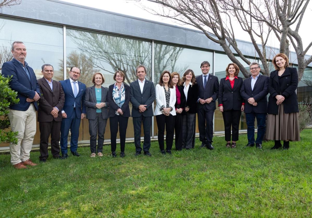 Encuentro de rectores en Portugal.