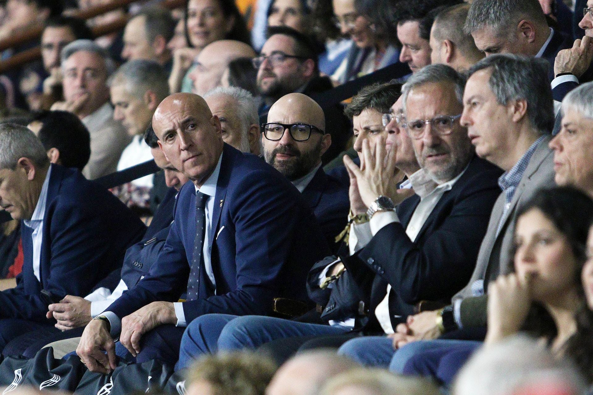 Las mejores imágenes del España-Bélgica en el Palacio de los Deportes