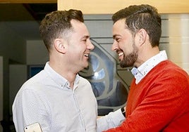 Javier Alfonso Cendón y Diego Moreno en una imagen de archivo.